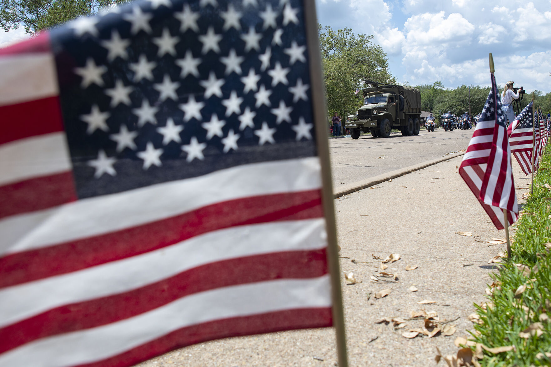 Parade honors veteran